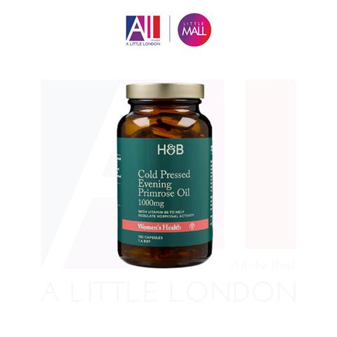 [CẬN DATE] 120 Viên uống tinh dầu hoa anh thảo và Vitamin B6 Holland & Barrett Cold Pressed Evening Primrose Oil 1000mg T5.2027(Bill Anh)