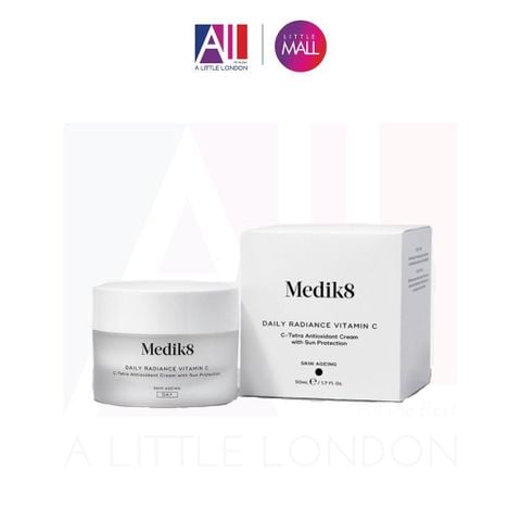 Kem dưỡng Medik8 Daily Radiance Vitamin C C-Tetra Cream SPF30 50ml (Bill Anh)