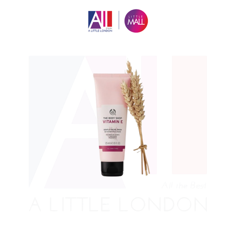Sữa rửa mặt The Body Shop Vitamin E Gentle Facial Wash 125ml (Bill Anh)
