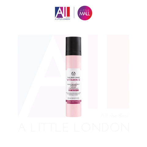 Kem dưỡng chống nắng The Body Shop Vitamin E Moisture Protect Emulsion SPF 30 50ml (Bill Anh)