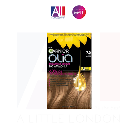 [RÁCH VỎ]Thuốc nhuộm tóc Garnier Olia Permanent Hair Colour 7.0 - Dark Blonde (Bill Anh)