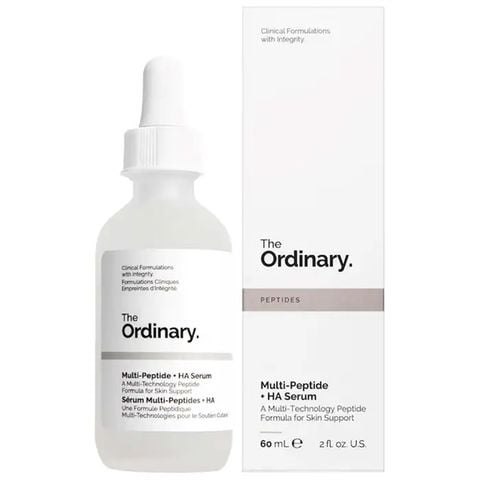 [KHÔNG VỎ]Tinh chất chống lão hóa The Ordinary Multi Peptide + Ha Serum 60ml (Bill Anh)