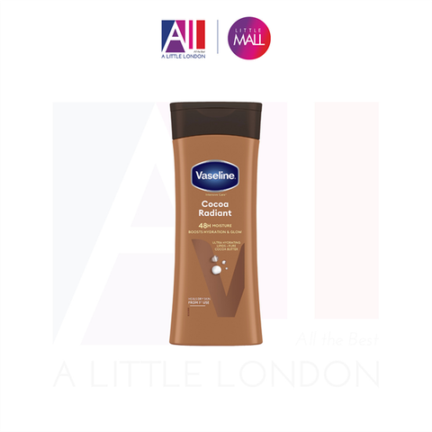 Dưỡng thể Vaseline Intensive Care Cocoa Radiant 400ml (Bill Anh)
