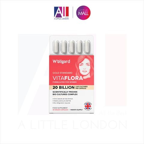 30 VIên mem Lợi khuẩn vùng kín Wellgard Gold Standard Vitaflora (Bill Anh)