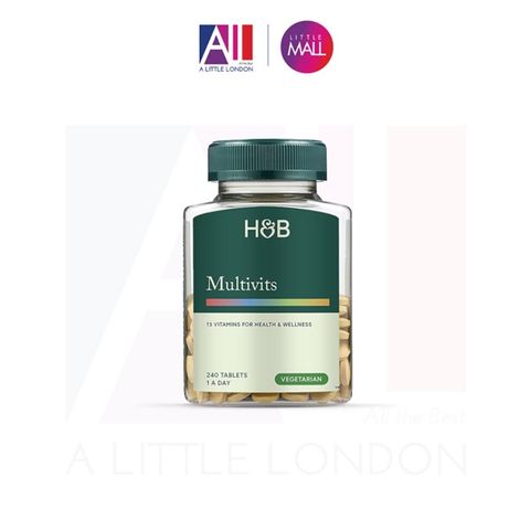 [CẬN DATE] 240 viên bổ sung vitamin Holland & Barrett Radiance Multivitamins T7/2027 (Bill Anh)