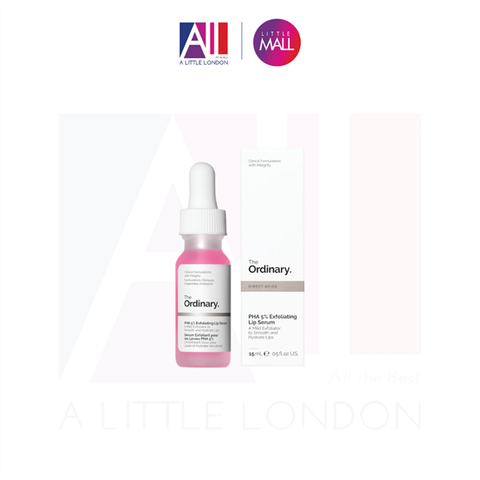 [KHÔNG VỎ] Tinh chất tẩy da chế môi The Ordinary PHA 5% Exfoliating Lip serum 15ml (Bill Anh)