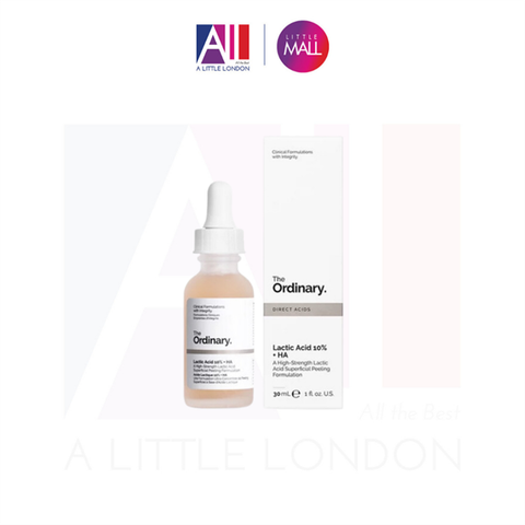 [ĐỔ 1 ÍT] Tinh chất The Ordinary Lactic Acid 10% + HA 30ml (Bill Anh)