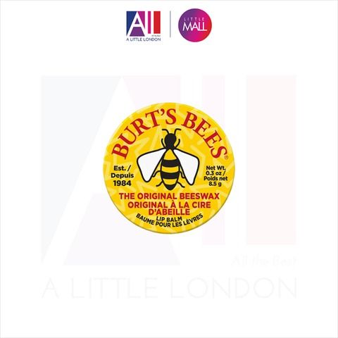 [ RÁCH VỎ ] Son dưỡng môi Burts Bees Original Beeswax Lip Balm Tin 8.5g (Bill Anh)