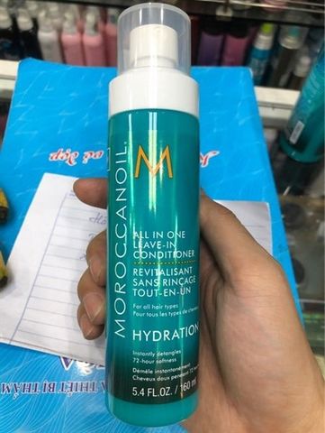 Xịt dưỡng tóc Moroccanoil All In One Leave In Conditioner 160 ml (Bill Anh)