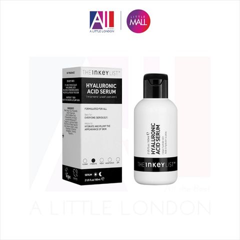 Tinh chất cấp ẩm phục hồi da The INKEY List Hyaluronic Acid Serum 60ml (Bill Anh)
