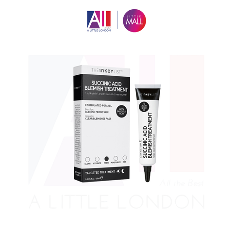 Chấm mụn The Inkey List Succinic Acid Blemish Treatment 15ml (Bill Anh)