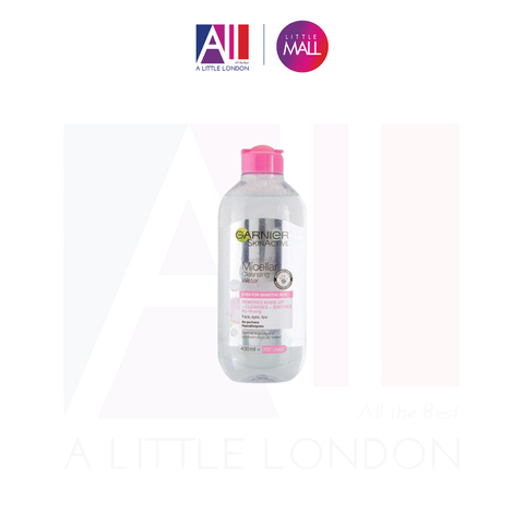 Nước tẩy trang hồng Garnier Micellar Cleansing Water Sensitive Skin 400ml (Bill Anh)