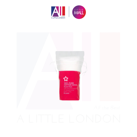 Bông tẩy trang Superdrug 35 miếng (Bill Anh)