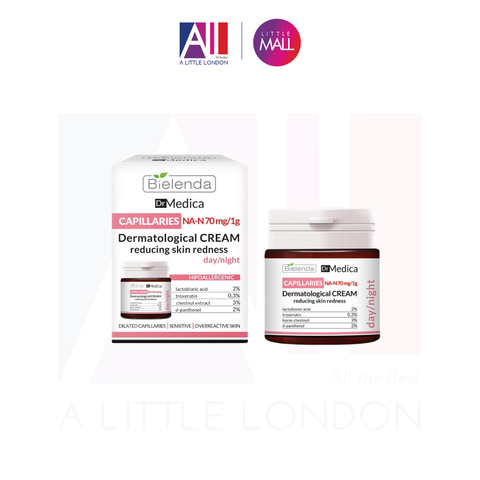 Kem dưỡng phục hồi da nhạy cảm Bielenda Dr Medica Capillaries Dermatological Cream 50ml (Bill Anh)