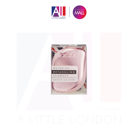 Lược Tangle Teezer Compact Styler Detangling Hairbrush - Pink Matte Chrome (Bill Anh)