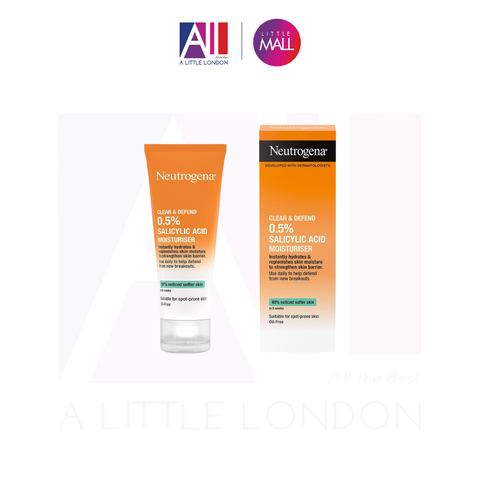 Kem dưỡng kiềm dầu kháng mụn Neutrogena Clear Defend Moisturiser 50ml (Bill Anh)