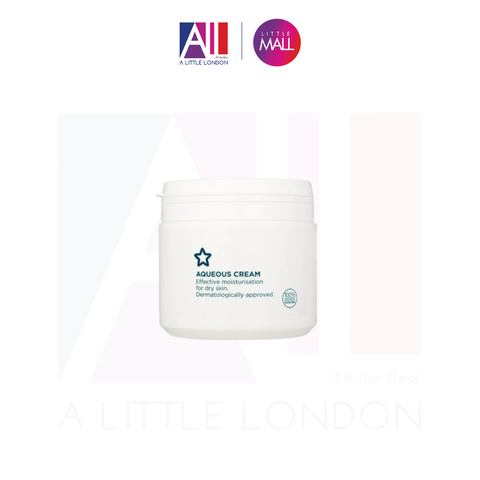 Dưỡng thể phục hồi cho da nứt nẻ, da khô, da nhạy cảm, hư tổn Superdrug Aqueous Cream 500ml (Bill Anh)