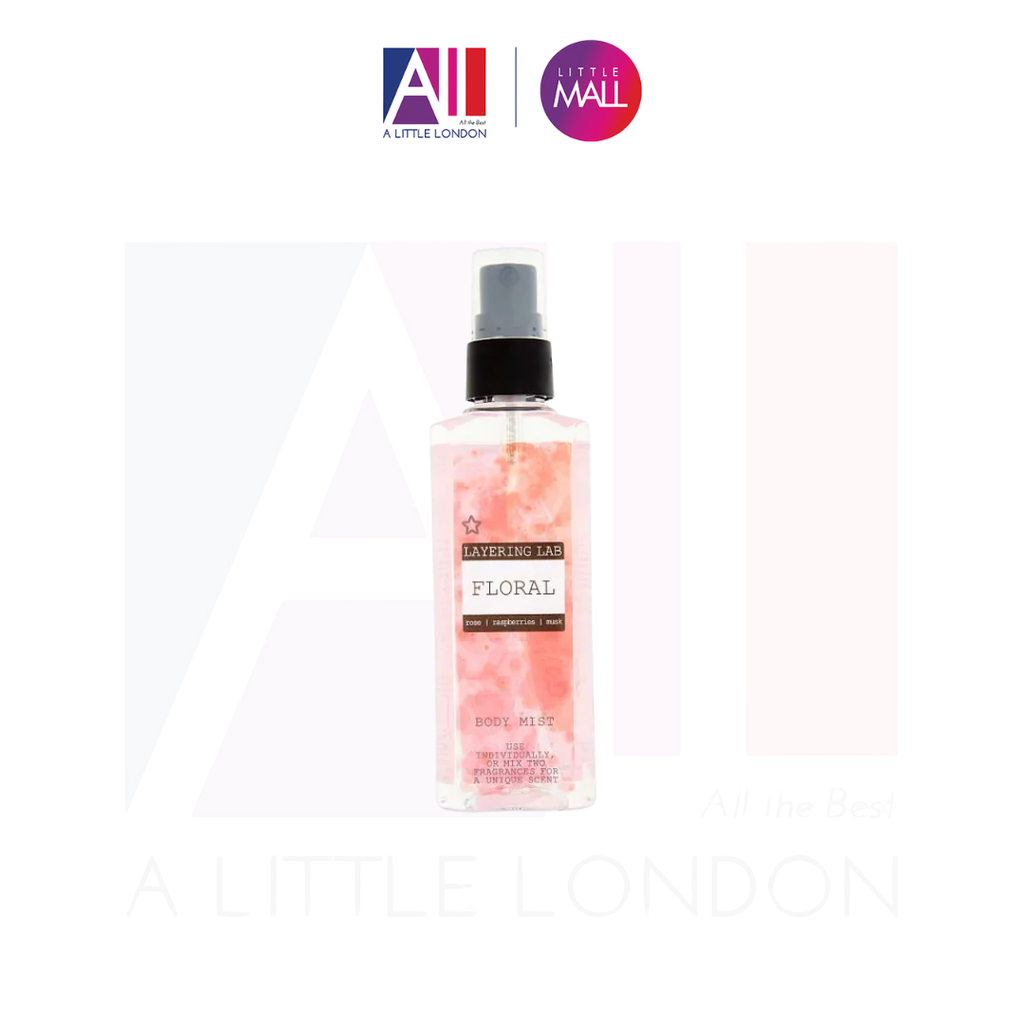 Xịt thơm toàn thân Superdrug Layering Lab Floral Body Mist 100ml (Bi