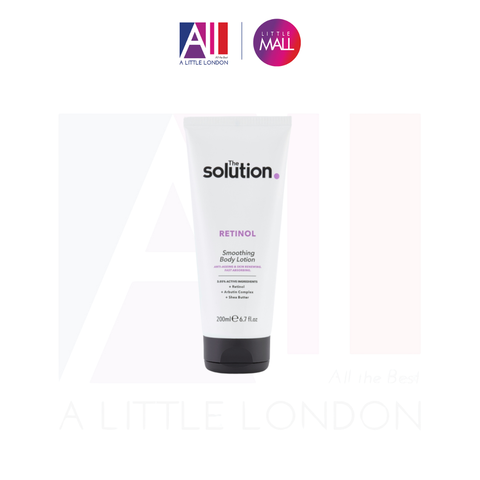 Dưỡng thể chống lão hóa The Solution Retinol Smoothing Body Lotion 200ml (Bill Anh)