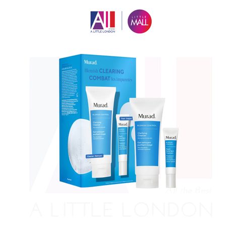 Set cải thiện mụn, giảm thâm cấp tốc Murad Breakout Clearing Value Set  (Bill Anh)
