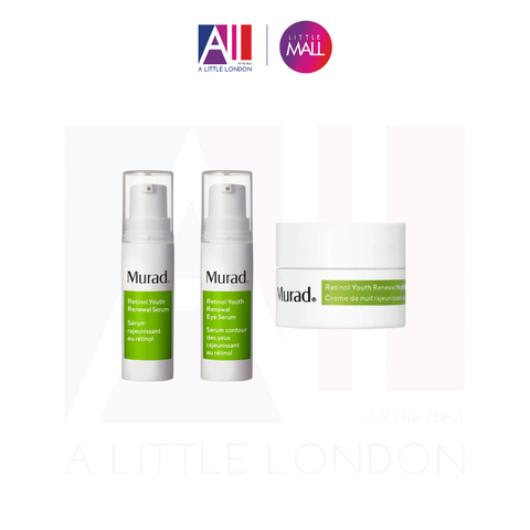 Set trẻ hóa da Murad Retinol Must-Haves Set 5ml*3 ( Bill Anh )