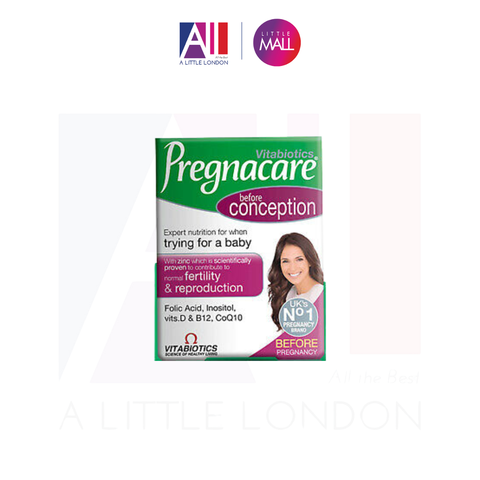 [Đặt trước] Bổ sung vitamin trước khi mang thai Vitabiotics Pregnacare before conception 30 viên