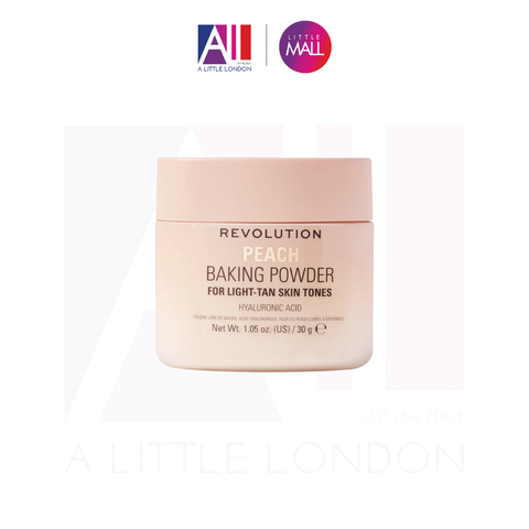 Phấn phủ dạng bột Revolution Baking Powder - Peach 32g (Bill Anh)