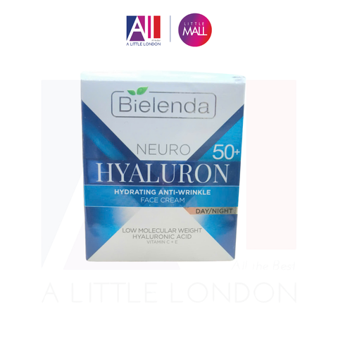 [CẬN DATE] Kem dưỡng ẩm sáng da Bielenda Neuro Hyaluron Hydrating 40+ Face Cream 50ml T8/2026(Bill Anh)