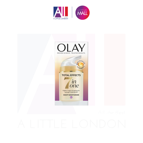 [RÁCH VỎ] Kem dưỡng đêm 7 tác dụng Olay Total Effects 7 in 1 Night Firming Moisturiser 50ml (Bill Anh)