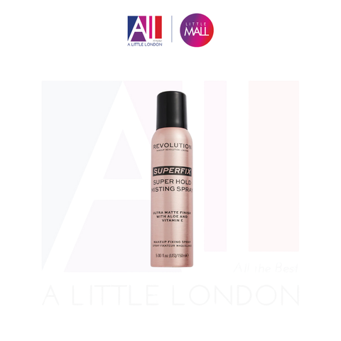 Xịt cố định lớp trang điểm Revolution Superfix Super Hold Ultra Matte Fixing Mist (Bill Anh)