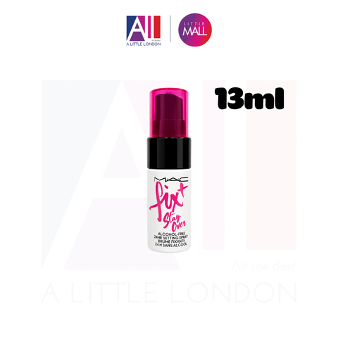 Xịt cố định trang điểm MAC Fix+ Stay Over Alcohol-Free 24HR Setting Spray 13ml (Bill Anh)