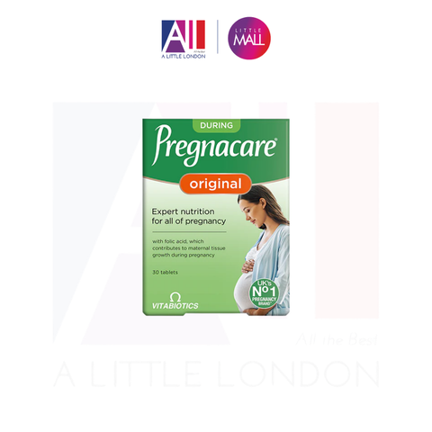 Bổ sung Vitamin khi mang thai Vitabiotics Pregnacare Original - 30 viên (Bill Anh)