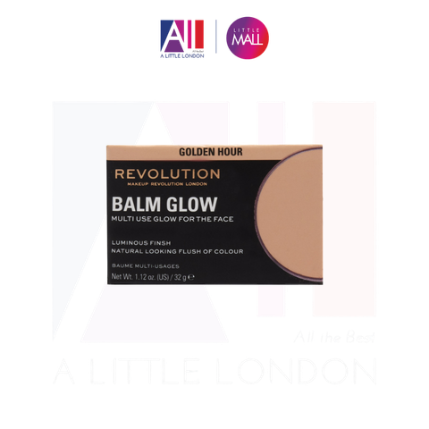 Phấn tạo khối và bắt sáng Makeup Revolution Balm Glow Golden Hour 32g (Bill Anh)