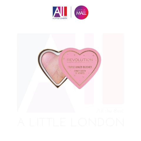 Phấn má Makeup Revolution I Love Makeup Blush - Queen of hearts (Bill Anh)