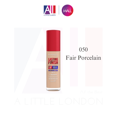 Kem nền Rimmel Lasting Finish 35 Hour Foundation - 050 Fair Porcelain (Bill Anh)