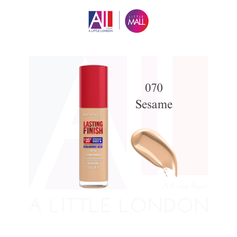 Kem nền Rimmel Lasting Finish 25 Hour Foundation - 070 Sesame (Bill Anh)