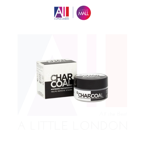Bột đánh răng than hoạt tính Superdrug Activated Charcoal Tooth Powder 32g (Bill Anh)