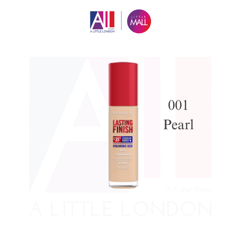 Kem nền Rimmel Lasting Finish 25 Hour Foundation - 001 Pearl (Bill Anh)