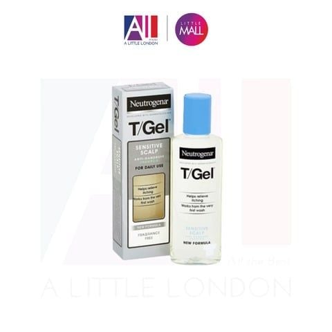 [Thanh Lý] Dầu gội đầu Neutrogena T/Gel Sensitive Scalp Anti-Dandruff Shampoo 150ml Rách Vỏ (Bill Anh)
