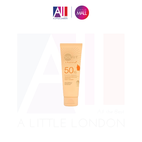 Kem chống nắng Superdrug Solait Face Fluid SPF50 50ml (Bill Anh)