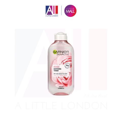 Nước hoa hồng Garnier Skinactive Rose Soothing Toner 200ml (Bill Anh)