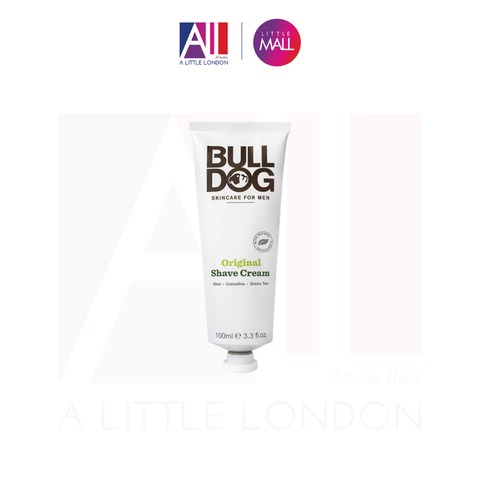 Gel cạo râu dành cho nam da thường Bulldog Original Shave Cream 100ml (Bill Anh)