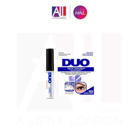 Keo dán mi trong DUO QUICK-SET Striplash Adhesive - Clear 5g (Bill Anh)