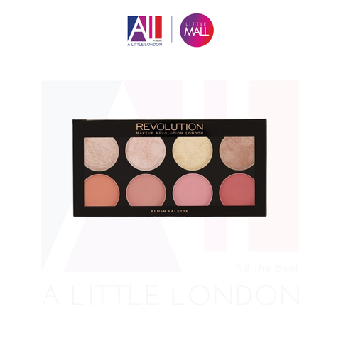 Bảng 3 in 1 phấn má/highlight/ tạo khối Makeup Revolution Ultra Blush Palette - Goddess (Bill Anh)