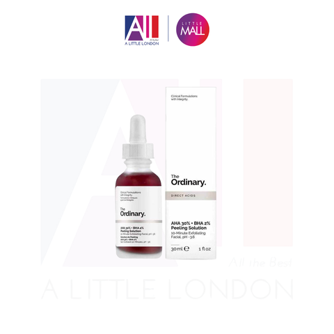 Tẩy da chết hoá học The Ordinary AHA 30% + BHA 2% Peeling Solution (Bill Anh)