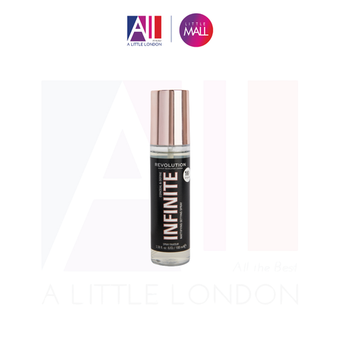 Xịt lótMakeup Revolution Conceal & Define Infinite Setting Spray 100ml (Bill Anh)