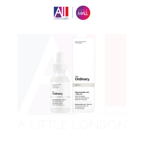 [KHÔNG VỎ] Tinh chất dưỡng The Ordinary Niacinamide 10% + Zinc 1% 30ml (Bill Anh)