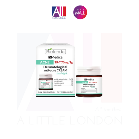 Kem dưỡng cho da dầu mụn Bielenda Dr Medica Dermatological Anti-Acne Cream 50ml (Bill Anh)