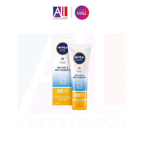 Kem chống nắng Nivea Sun Anti Age Anti Pigments Q10 SPF 50 - 50ml (Bill Anh)