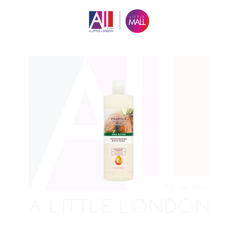 Sữa tắm bồn Superdrug Vitamin E Shea Butter Moisturising Bath Soak 500ml (Bill Anh)